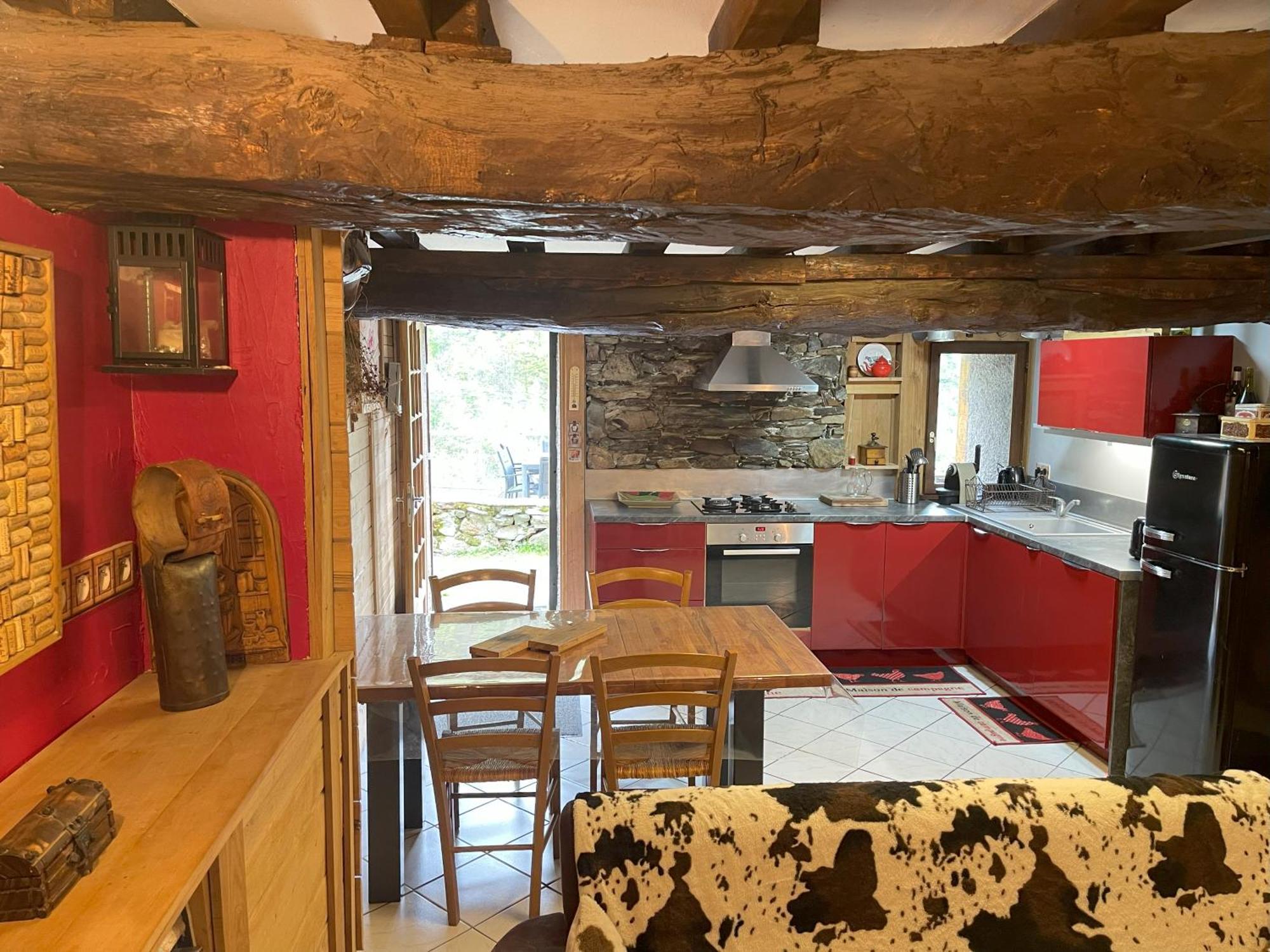 Grange Renovee, Pyrenees Ariegeoises, Gite Haute Ariege Auzat Exterior foto